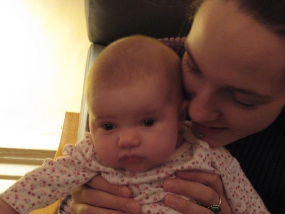 angela and mom