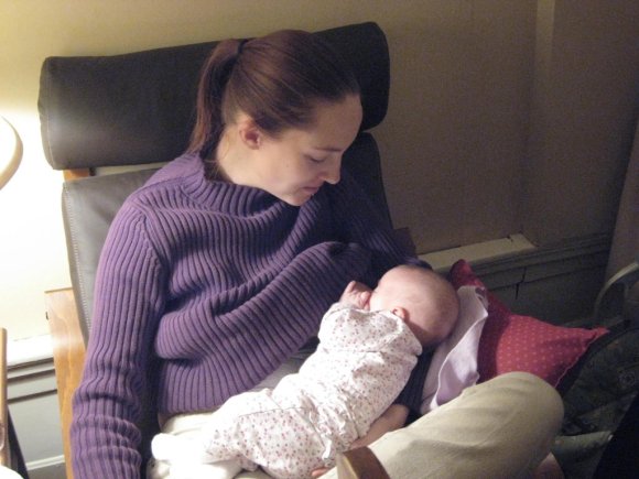 jamie and baby