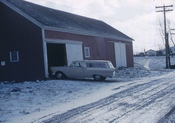 57 Ford at Lundale, Thanksgiving 1958