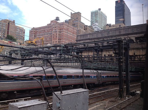 Leaving Penn Station